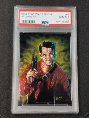 1996 Finest Star Wars #67 Dr. Evazan PSA 10 - Image 1 of 2