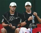 Bob & Mike Bryan Signed Tennis 8X10 Photo  # 2