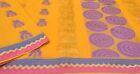 Dev Vintage Sarees Cotton Woven Floral Premium Used Ethnc Sari Craft Fabric 1337