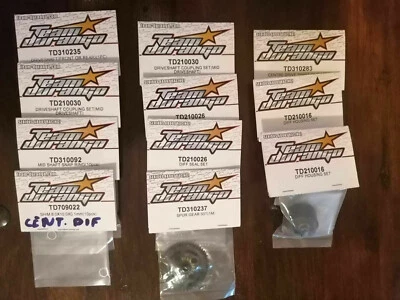 TEAM DURANGO DNX408  DNX408T LOT NEW ORIGINAL  PARTS Transmition /Diff set  RC - Image 1 of 4