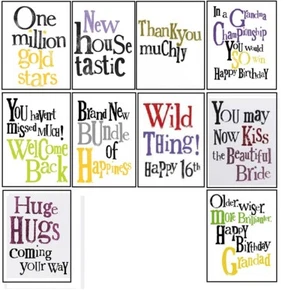 The Bright Side - Pack of 10 Variety Greetings Cards (BSP2) - Picture 1 of 1