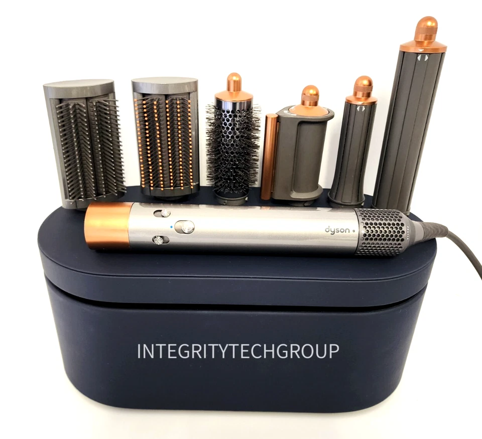 Genuine Dyson Airwrap HS05 Complete Multi Styler  Nickel/Copper LONG (USED) - Image 1 of 4