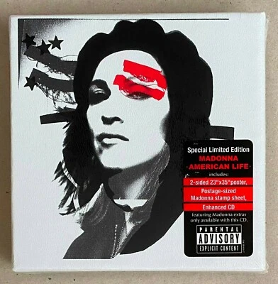 MADONNA * AMERICAN LIFE * US LIMITED EDITION DELUXE CD BOX * SEALED! * HOLLYWOOD - Image 1 of 4