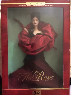 1015 Mattel - Muñeca Barbie - 2000 Flores en Moda Colección La Rosa Nueva en Caja Foto 1 de 3
