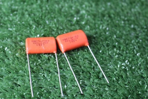 2 x Sprague Orange Drop Capacitors .022µF 600V SBE 716P - Picture 1 of 4