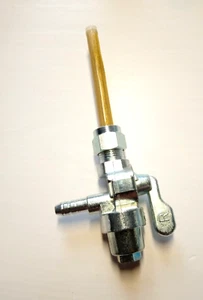 Zündapp, Benzinhahn mit Metallbecher M12x1mm C50 Super Typ441 - Bild 1 von 1