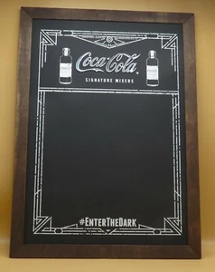 Coca-Cola Signature Mixers Chalkboard BRAND NEW - Picture 1 of 4