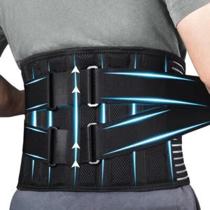 Back Braces for Men and Women, Back Support Belt for Lower Back Pain Relief w... - Picture 1 of 8