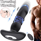 Thrusting-Anal-Butt-Plug-Dildo-Toys-Vibrator-Prostate-Massager-Sex-Men Women
