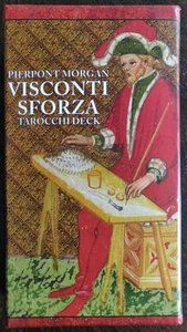 Visconti-Sforza Pierpont Morgan Tarocchi Deck by Stuart R. Kaplan Tarot Card - Foto 1 di 8