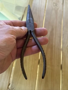 Vintage Snap-On Tools USA 7" Needle Nose Pliers Long Nose Vacuum Grip No. 96 - Picture 1 of 6
