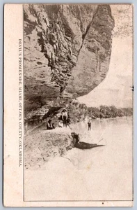 Postal K27/Miami Oklahoma c1910 Devils Promenade Geology Ottawa 382 - Imagen 1 de 4
