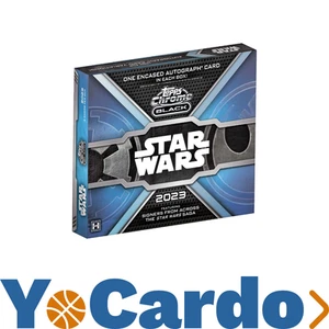 2023 Topps Star Wars Cromo Negro Hobby Box Cajas Selladas Exhibiciones NUEVO EMBALAJE ORIGINAL  - Imagen 1 de 1