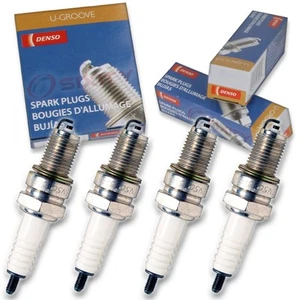 Bujía Denso estándar ranura en U de 4 piezas para Suzuki GV1400 Cavalcade ob - Imagen 1 de 5