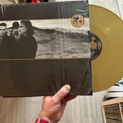 U2 - THE JOSHUA TREE - Ltd Edition 2019 - 2LP 180g Gold Vinyl - NEAR MINT - Image 1 of 2