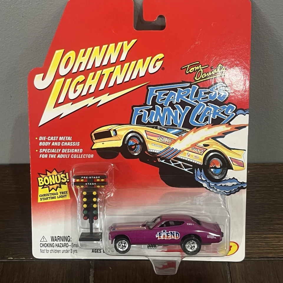 Johnny Lightning Fearless Tom Daniel's #4 Earthquake Funny Diecast Car