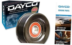 Puleggia scanalata Dayco cinghia trasmissione puleggia folle compatibile con Lincoln Town Car  - Foto 1 di 7