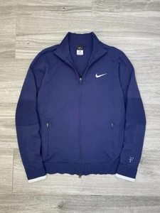 Roger Federer Nike 2014 RF Knit Jacket size:M Monte-Carlo / French /Halle - Picture 1 of 16