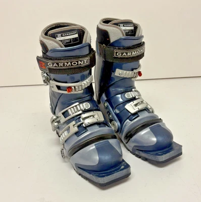 Botas de esquí Garmont Venus 3 pines 75 mm Telemark MDP 24 EE. UU. para mujer 7 EXCELENTES Foto 1 de 4
