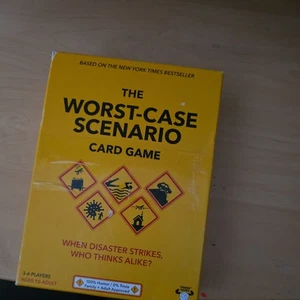 The Worst-Case Scenario Card Game: When Disaster Strikes, Who Thinks Alike? used - Picture 1 of 3