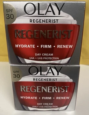 2 Boxes Of Olay Regenerist SPF 30 Day Cream 2 x 50ml