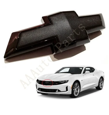 Nuevo kit de pajarita delantera negra brillante para Chevy Camaro LS LT SS 84219485 2016-2021 Foto 1 de 4