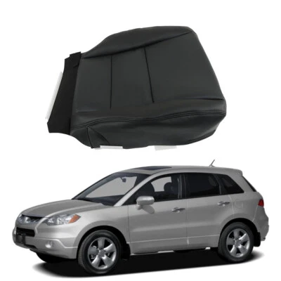 Fit For Acura RDX 2007-2012 Perforated Leather Black Driver Bottom Seat Cover - Image 1 of 4