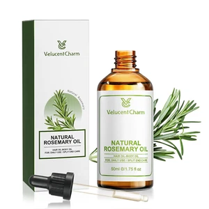 Aceite capilar de romero natural Velucent Charm 50 ml/1,75 fl oz. NUEVO Y PRECINTADO - Imagen 1 de 1