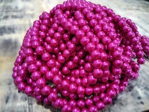 Cuentas de perlas de vidrio, perladas, 10 mm, camelia, 50 piezas, correo gratuito - Imagen 1 de 2
