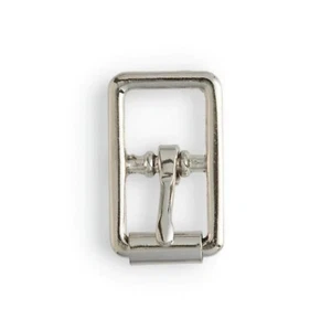 Center Bar Roller Buckle Nickel Plated 1/2" 1509-10 Tandy Leather - Picture 1 of 1