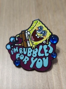 ✅️Universal Studios Spongebob I'm Bubbles for you Trading Pin - Picture 1 of 6