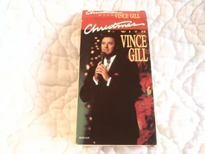 CHRISTMAS WITH VINCE GILL VHS CHET ATKINS AMY GRANT MICHAEL MCDONALD TULSA OK - Picture 1 of 9