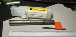 NOB 6" Kennametal A10MEVEML0 Carbide Boring Bar 5/8" Indexable, Coolant Thru, LH - Picture 1 of 3