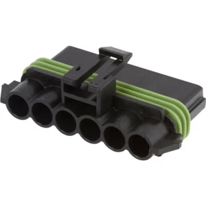 Aptiv 12059573 Metri-Pack 280 Series, 6-Way Female Connector w/ Cap - Picture 1 of 2