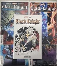 Black Knight Curse of the Ebony Blade 1-5 Complete Comic Lot Run Set Marvel