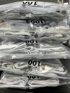 500 Charging Cables USB-A to Lightning 3 ft for use with Apple iPhone Wholesale - Photo 1 sur 5