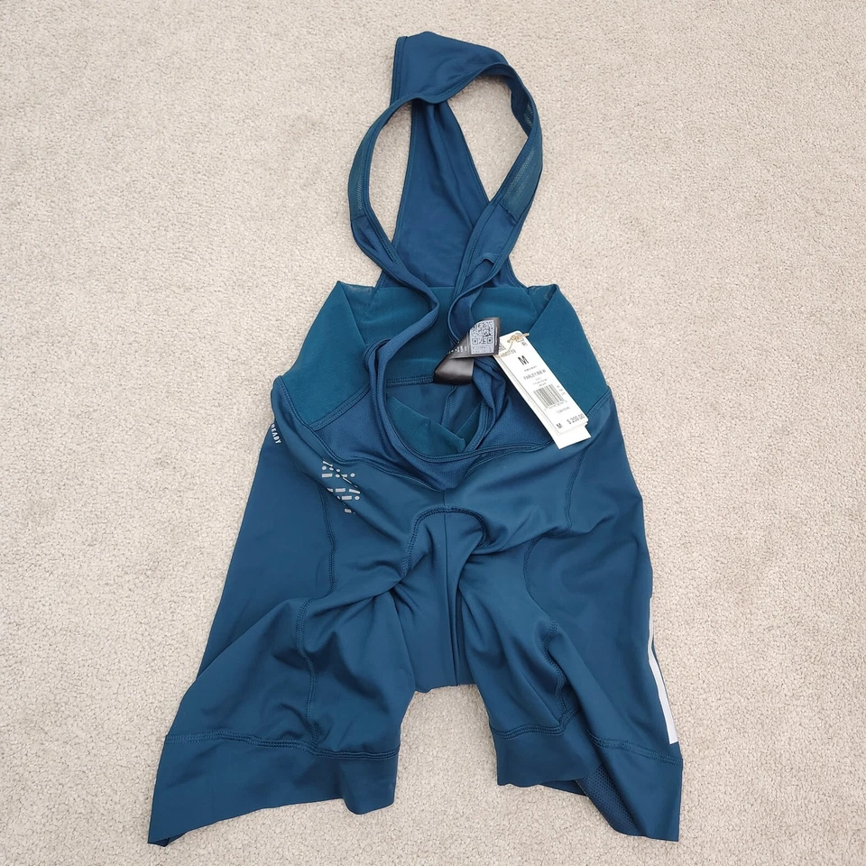 Adidas Parley "Utility Green" Cycling Bib Bodysuit Shorts HM3159 Women's Size M
