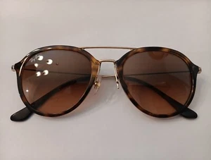 Ray Ban Sunglasses RB4253 710/A5 Tortoise / Pink/Brown Gradient AUTHENTIC ITALY - Picture 1 of 9