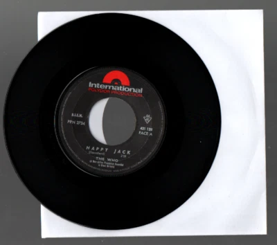 THE WHO. SP 45T. 1966. POLYDOR 421 123 . FRANCE. HAPPY JACK - Photo 1/2