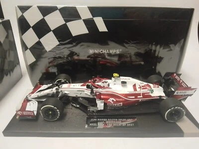 Minichamps F1 Alfa Romeo Orlen C41 #99 Giovinazzi Abu Dhabi 2021 1/18 117212399 - Immagine 1 di 2