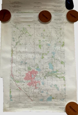Mapas topográficos OtterTail County Minnesota 1973 USGS cuadrángulos 6 mapas Foto 1 de 4