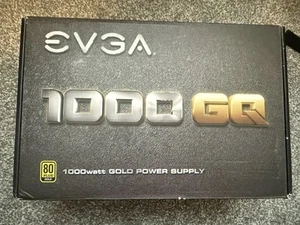 EVGA 1000 Gq 1000W Power Supply 80PLUS Gold Semi Modular - Afbeelding 1 van 6