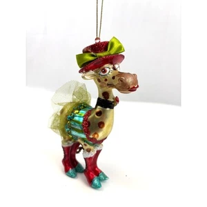 Funky Giraffe Ornament Christmas Ornament Holiday Robert Stanley - Picture 1 of 16
