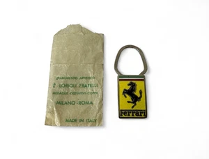 FERRARI A.E LORIOLI KEYCHAIN | KEYFOB | SCHLUSSELANHÄNGER | PORTACHIAVI | 1980’s - Picture 1 of 6