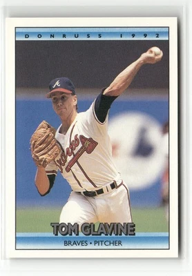 1992 年 DONRUSS #629 汤姆·格莱文 亚特兰大勇敢 — 第 1/2 张图片