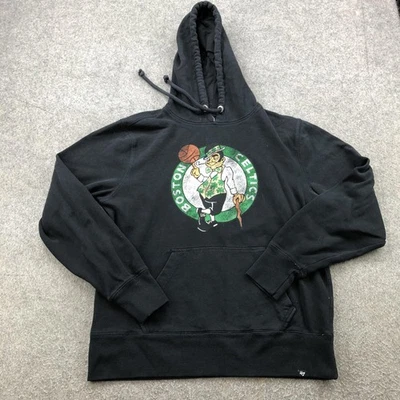 波士顿凯尔特人队运动衫连帽衫男式中号黑色 NBA 篮球套衫 — 第 1/4 张图片