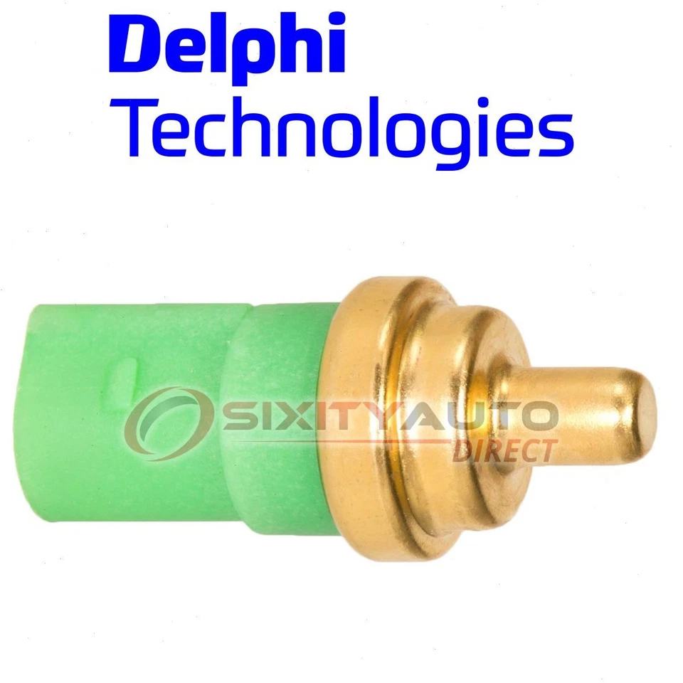 Delphi Coolant Temperature Sensor for 1999-2005 Volkswagen Jetta 1.8L 1.9L ou Foto 1 de 4