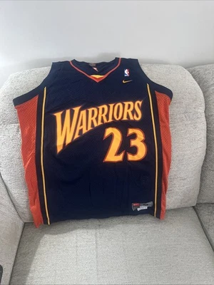 Vintage Nike Jason Richardson Jersey Golden State Warriors #23 Blue M Length +2 - Image 1 of 4