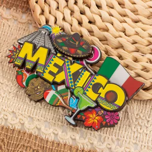 México Imanes de nevera Pegatina de refrigerador Tulum Cancún Cozumel Playa del Carmen - Imagen 1 de 40