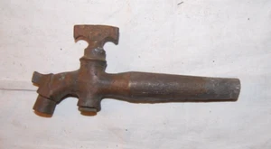 Antique Brass Keyed Keg Spigot - Picture 1 of 3